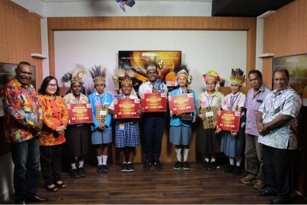Lomba Pidato Pelajar SMA/SMK Kota dan Kabupaten Jayapura Tahun 2023